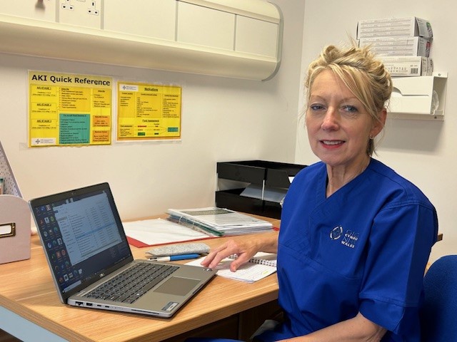 Glangwili appoints Wales' first acute kidney nurse specialist