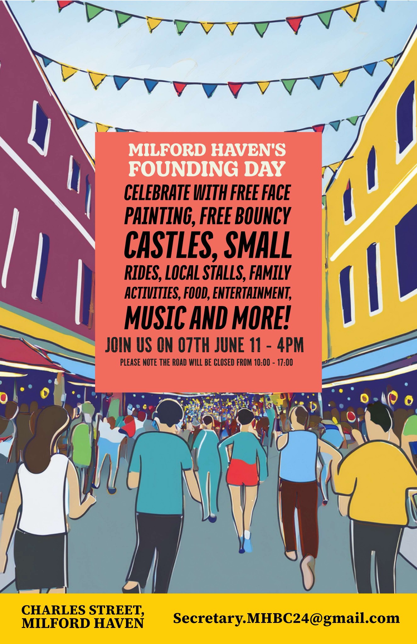 Milford Haven's Founding Day, Charles Street, Milford Haven, Saturday 7th June, 11am-4pm