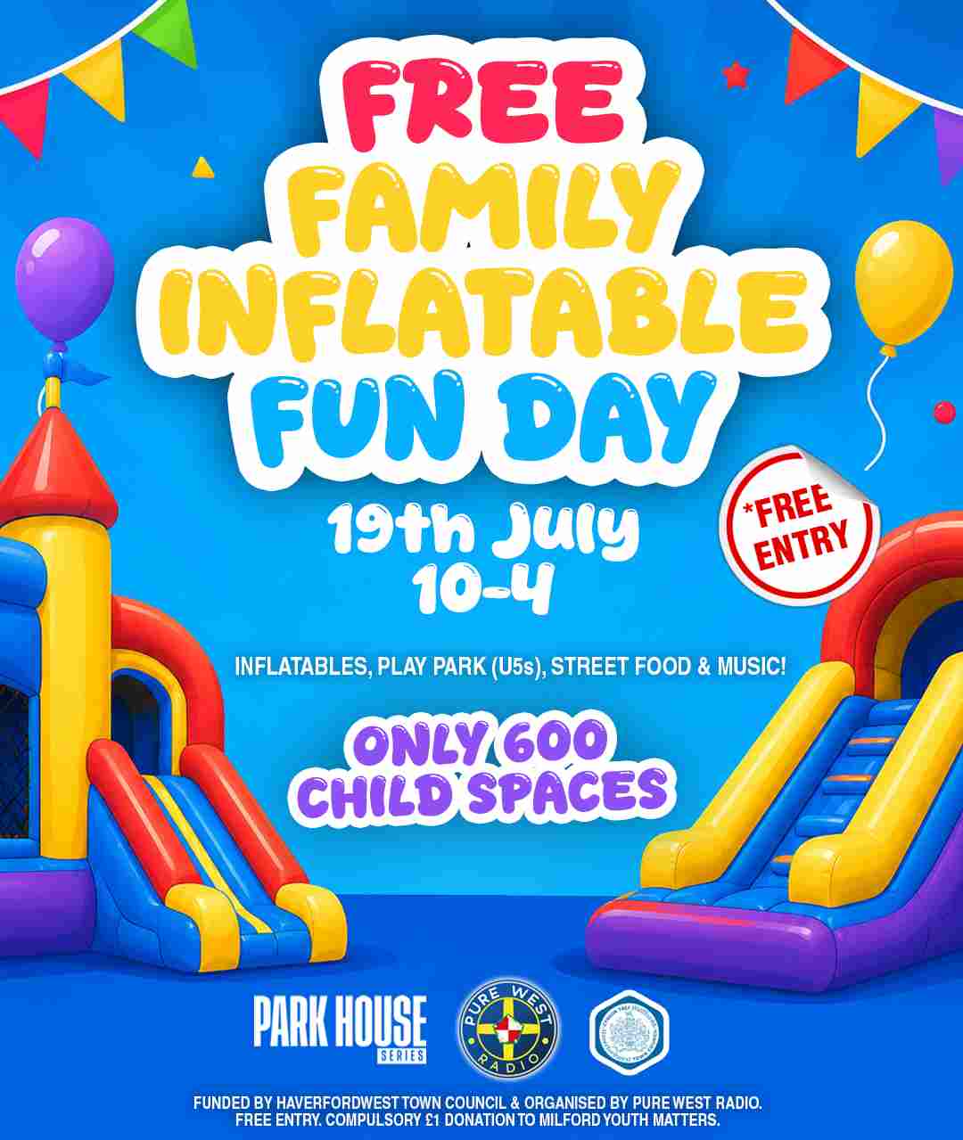 Free Family Inflatable Fun Day Facebook