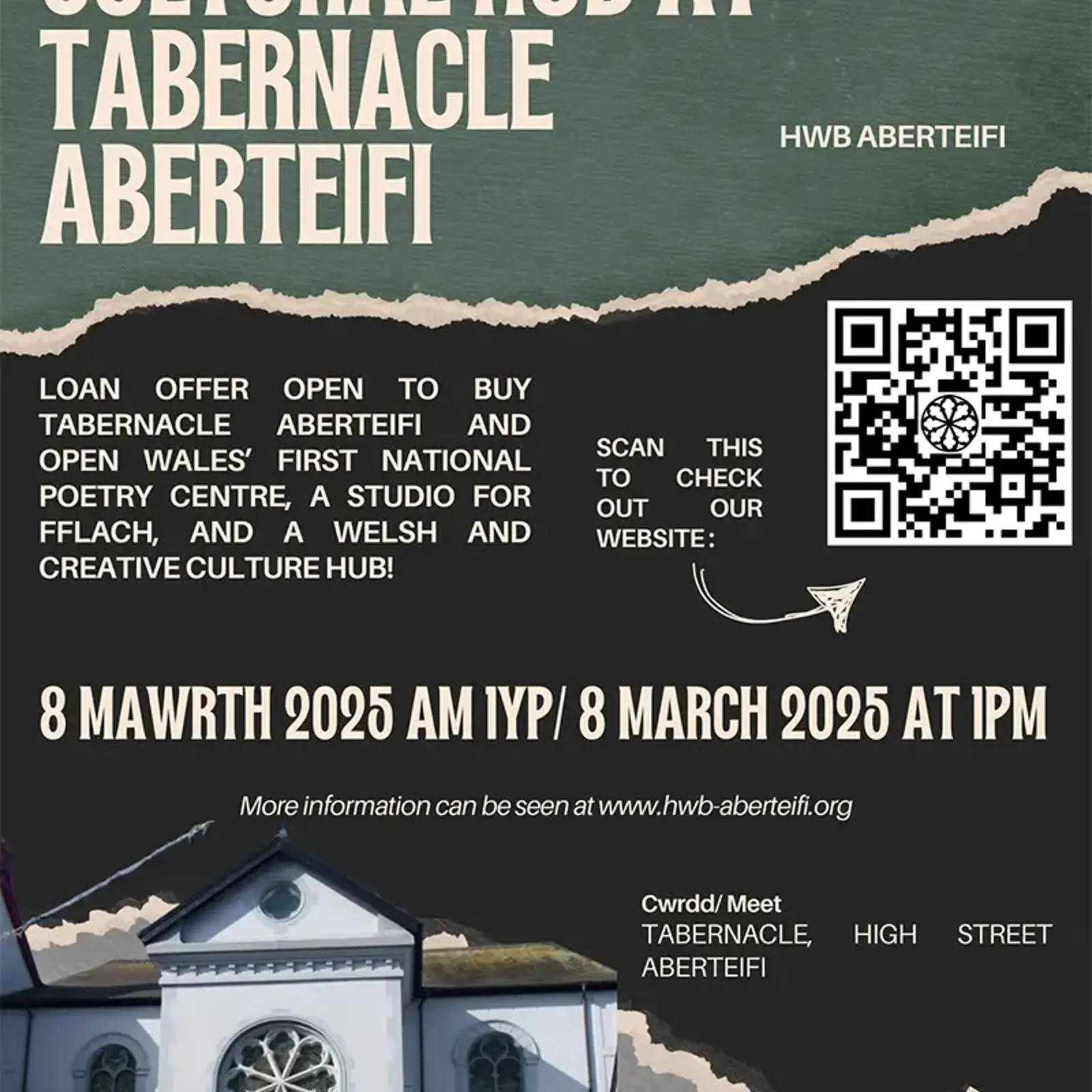 St Davids Day Launch Of A New Community Hub Project For Cardigan Town Hwb Aberteifi