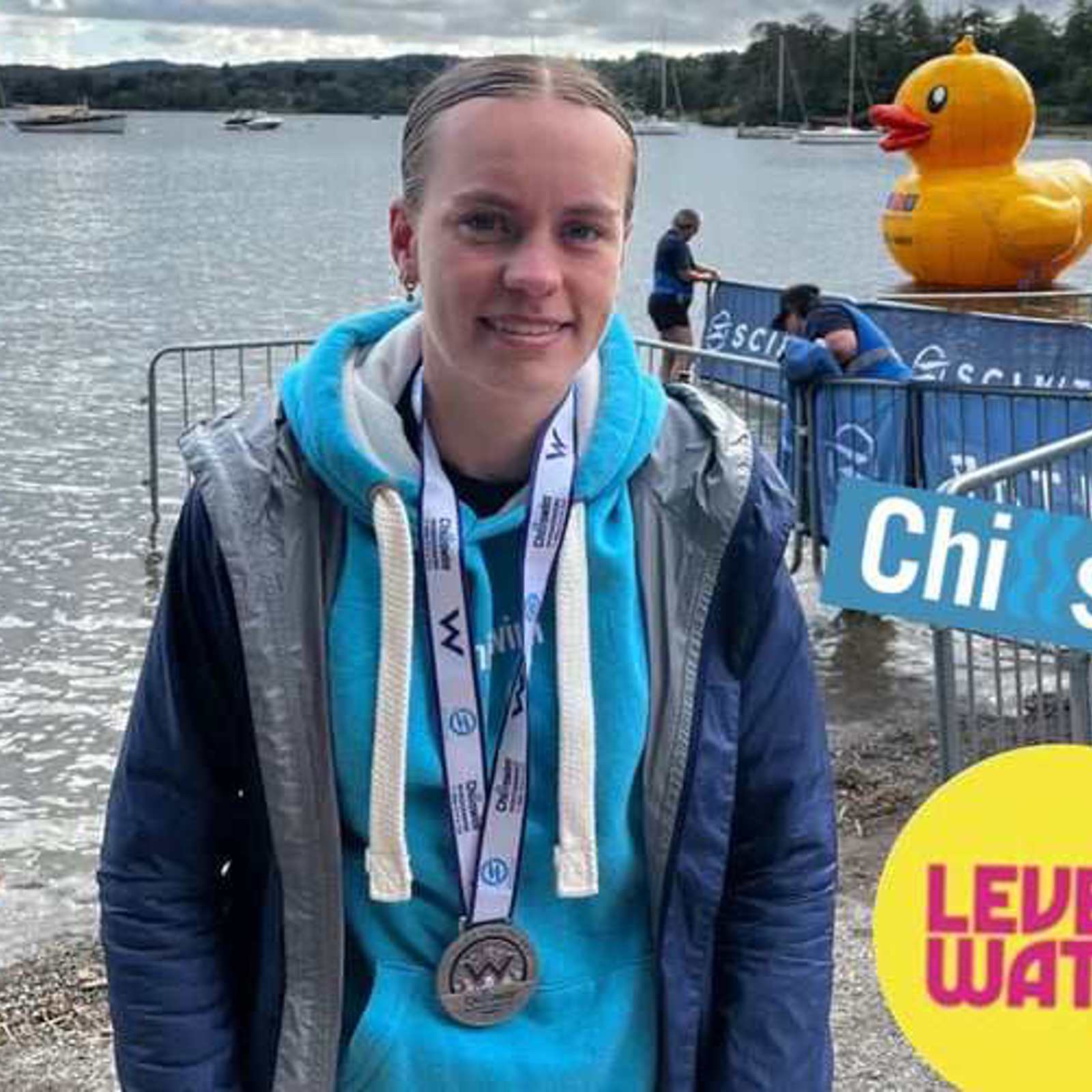 Liz Clissold At Lake Windermere