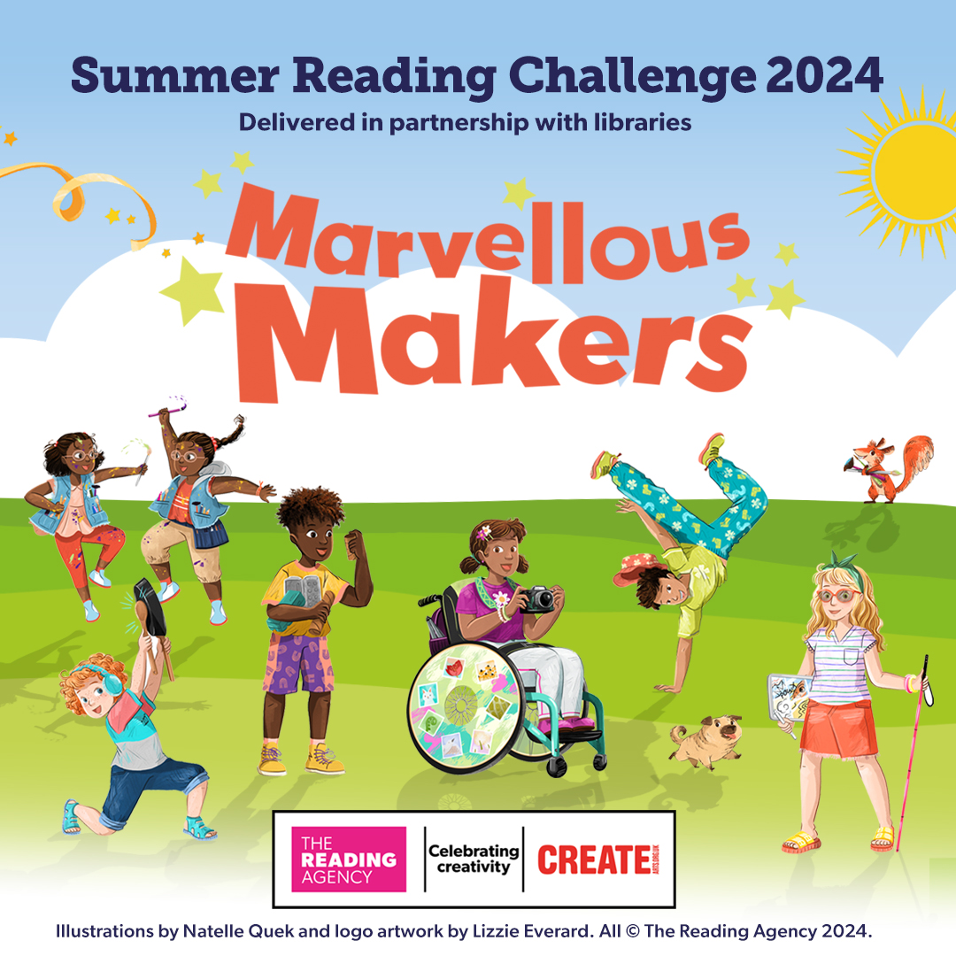 Join the Marvellous Makers for free Summer Reading Challenge
