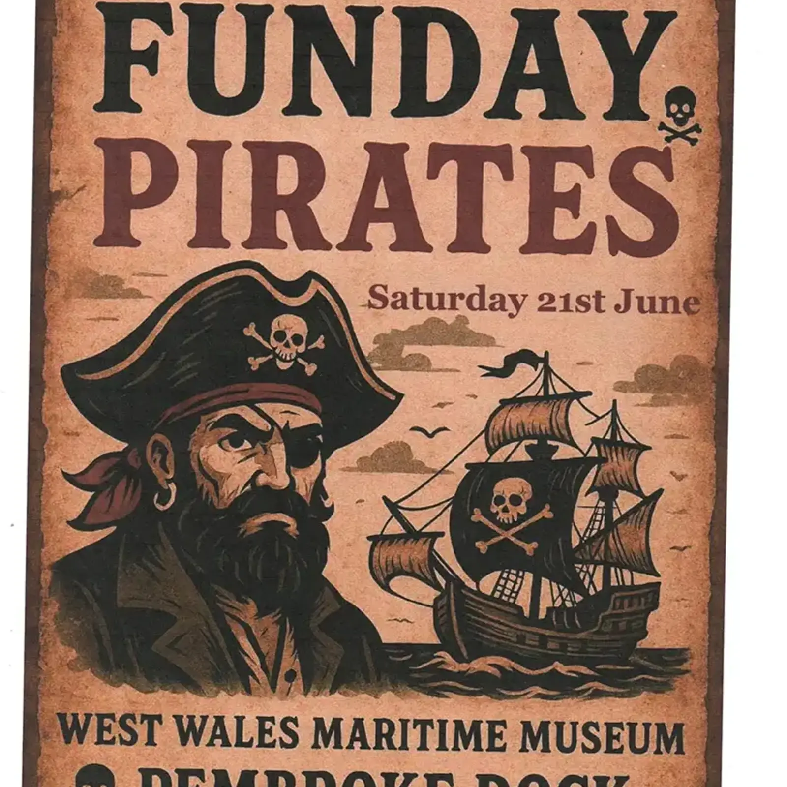 Fancy Dress Funday Pirates West Wales Maritime Museum Pembroke Dock