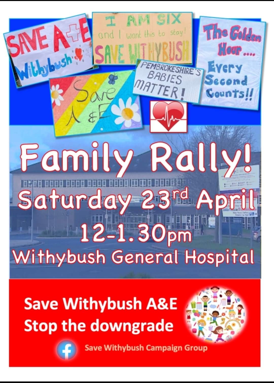 Family Rally at Withybush General Hospital