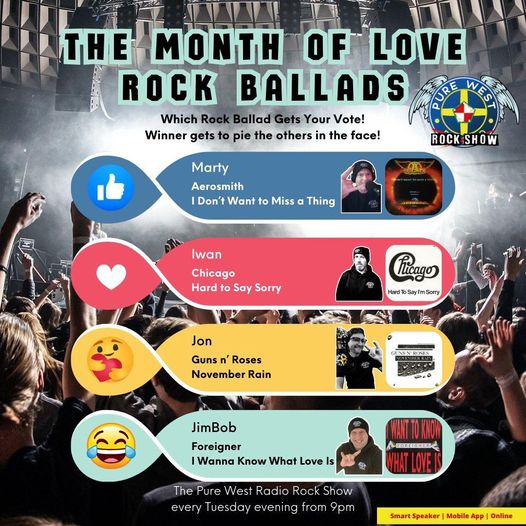 Month  of Love Rock Ballads!