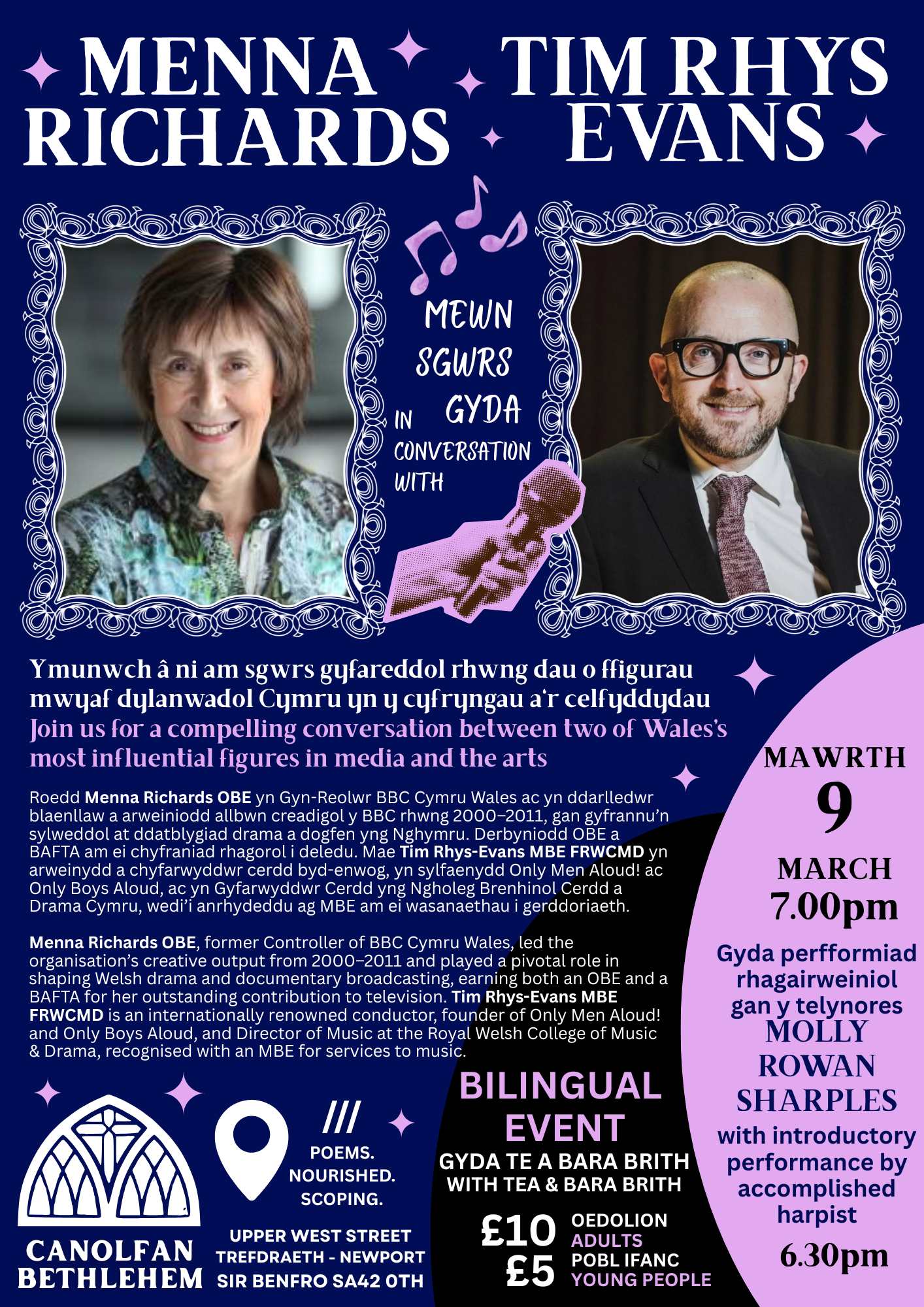 Menna Richards & Tim R Evans