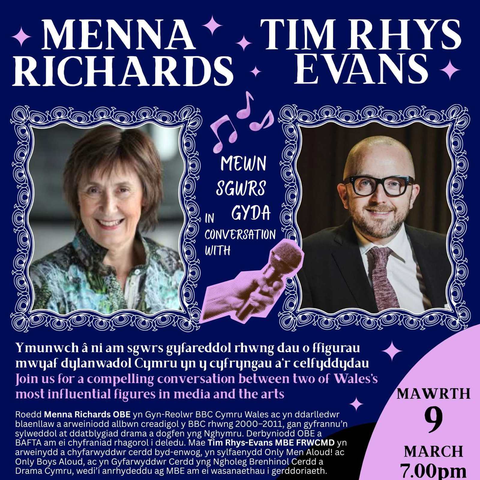 Menna Richards & Tim R Evans
