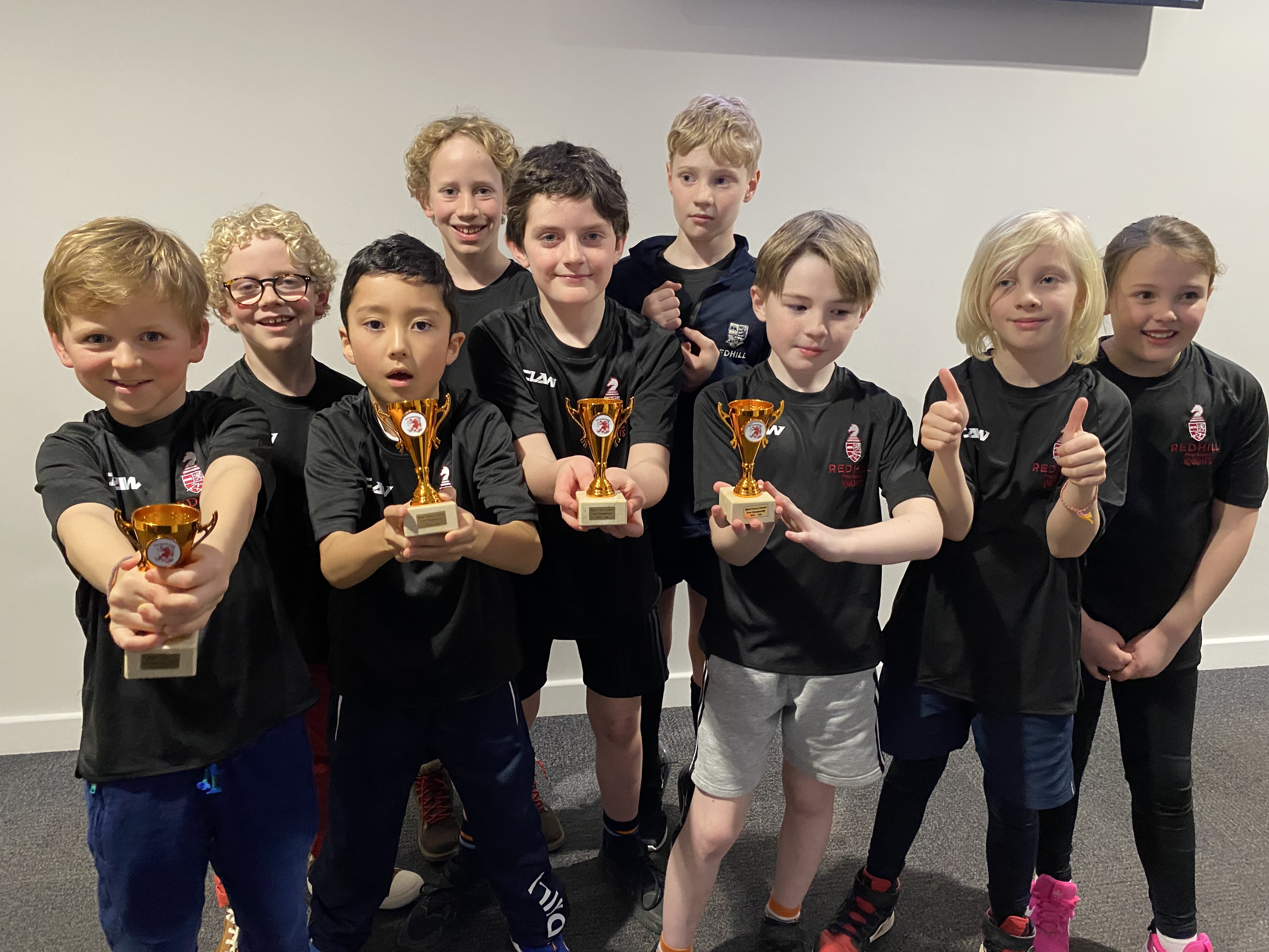 Redhill Knights Battle for the Welsh Chess School Teams Championship