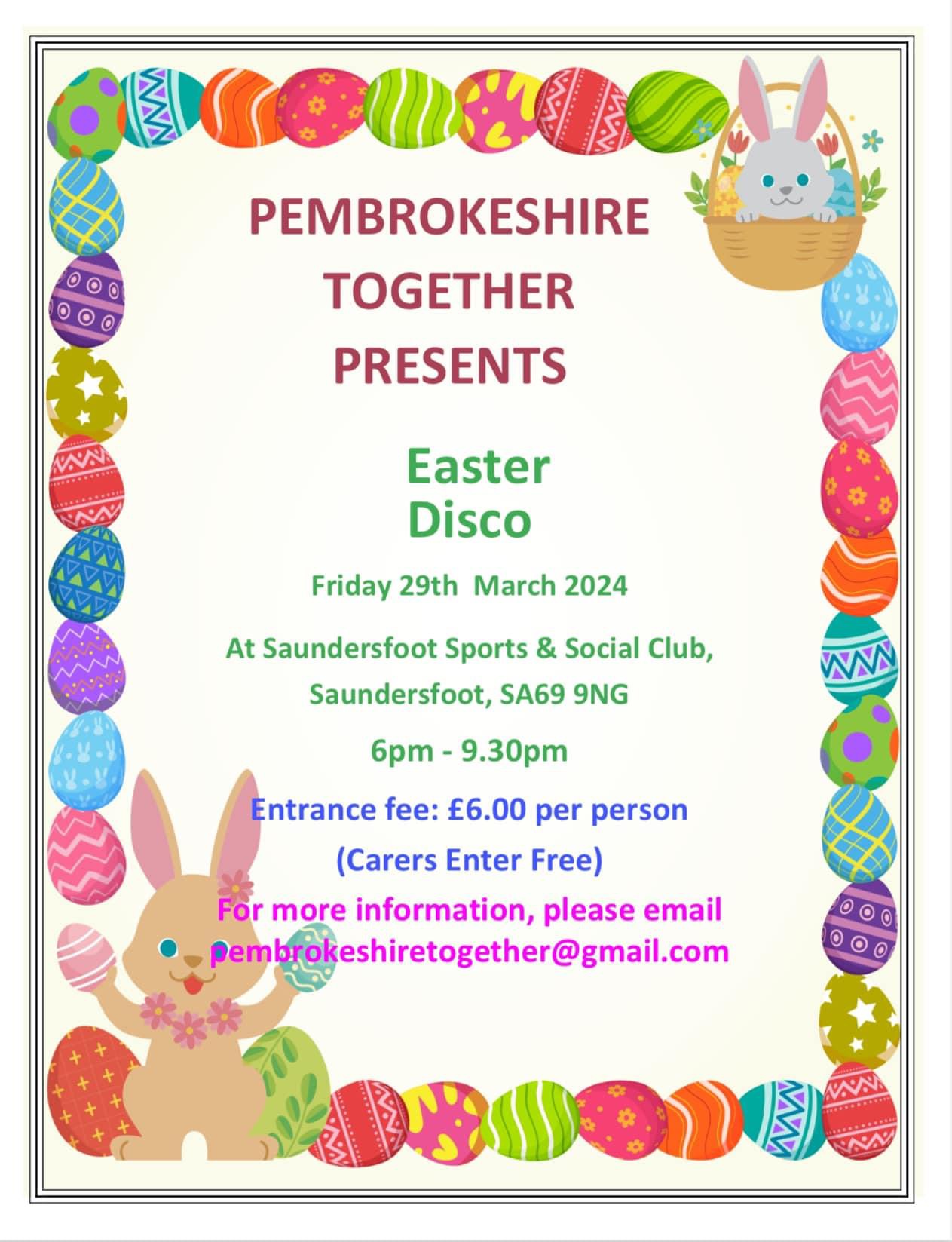 Easter Disco, Saundersfoot