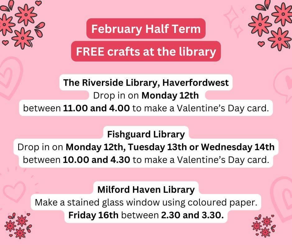 Free Crafts, Haverfordwest, Fishguard, Milford Haven