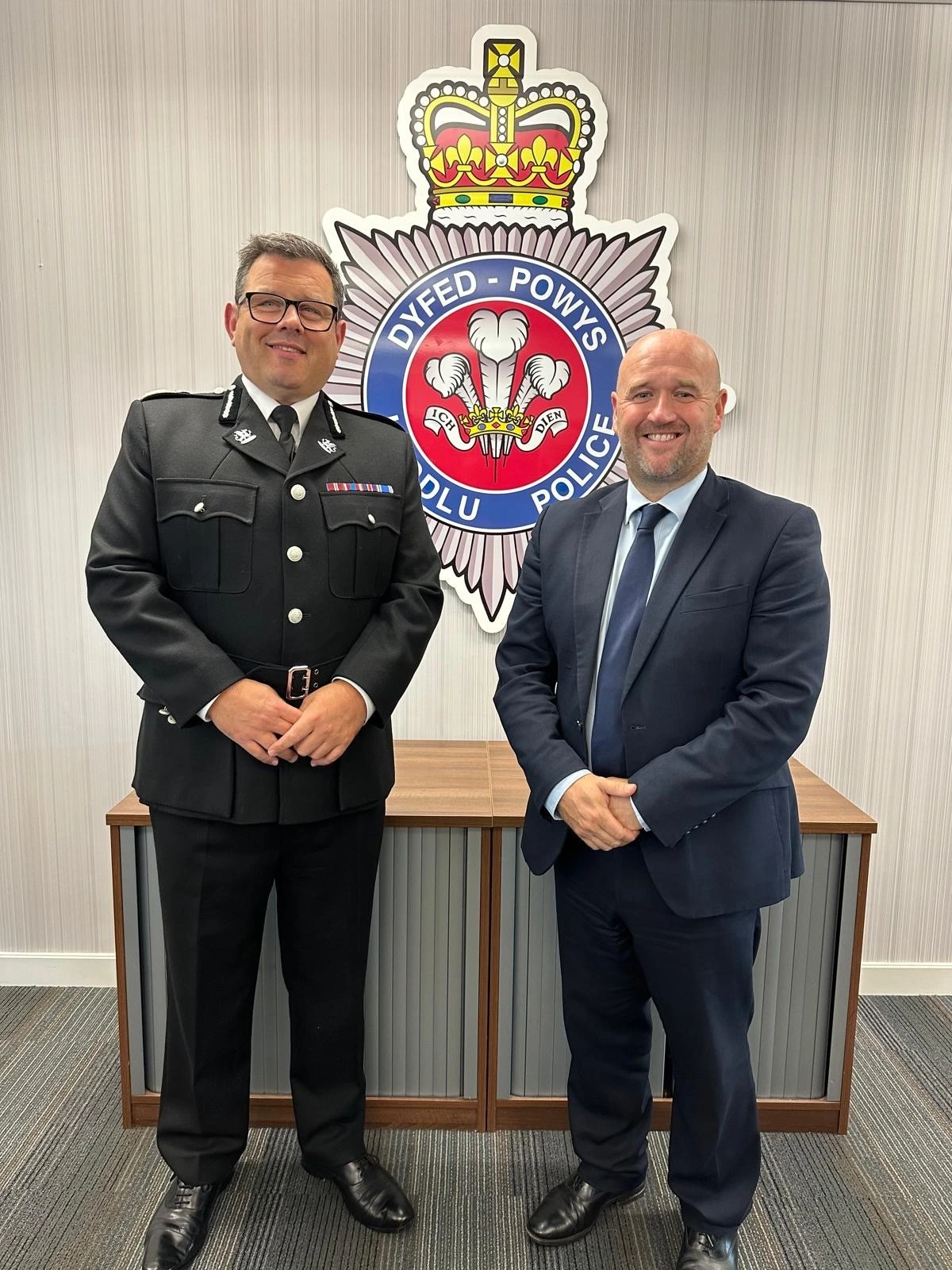 PCC And Chief Ifan Charles