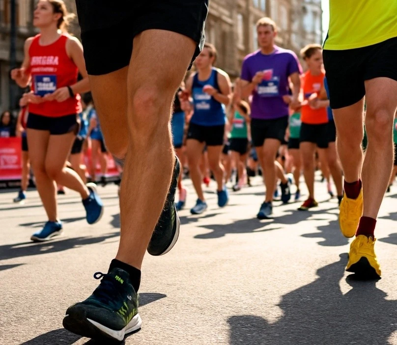 London Marathon Running