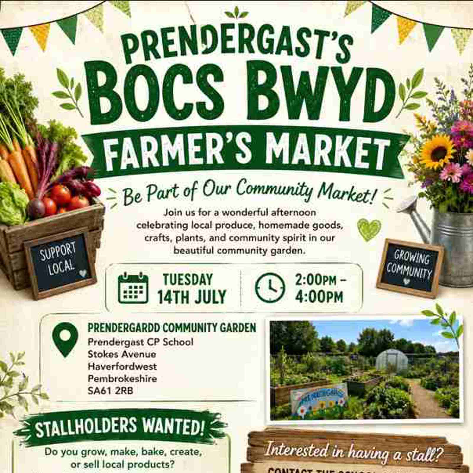 Bocs Bwyd Farmers Market Flyer (1)