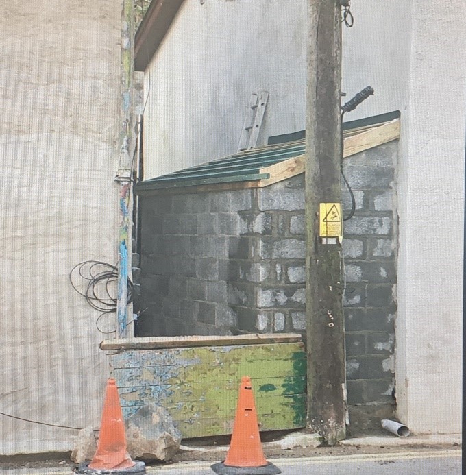 Success for Council’s Planning Enforcement Team as illegal structure is demolished