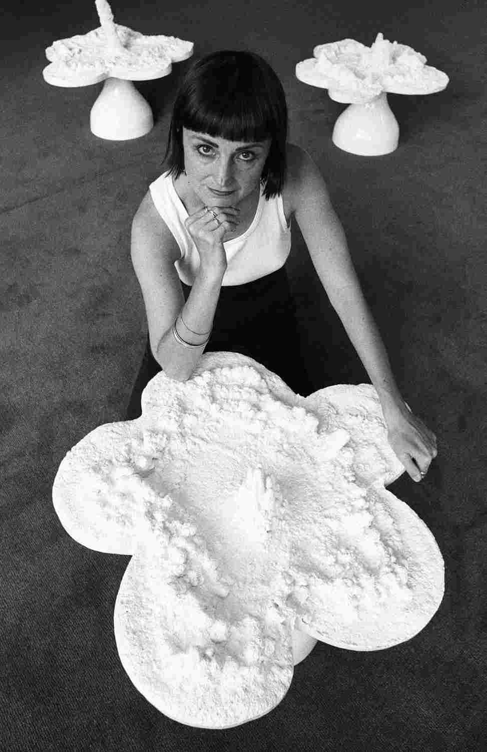 Portrait Helen Chadwick © Kippa Matthews. Courtesy Estate Of Helen Chadwick And Richard Saltoun Gallery