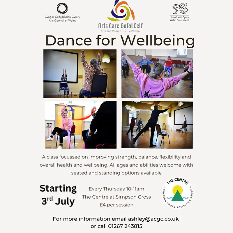 Dance For Wellbeing July 2025