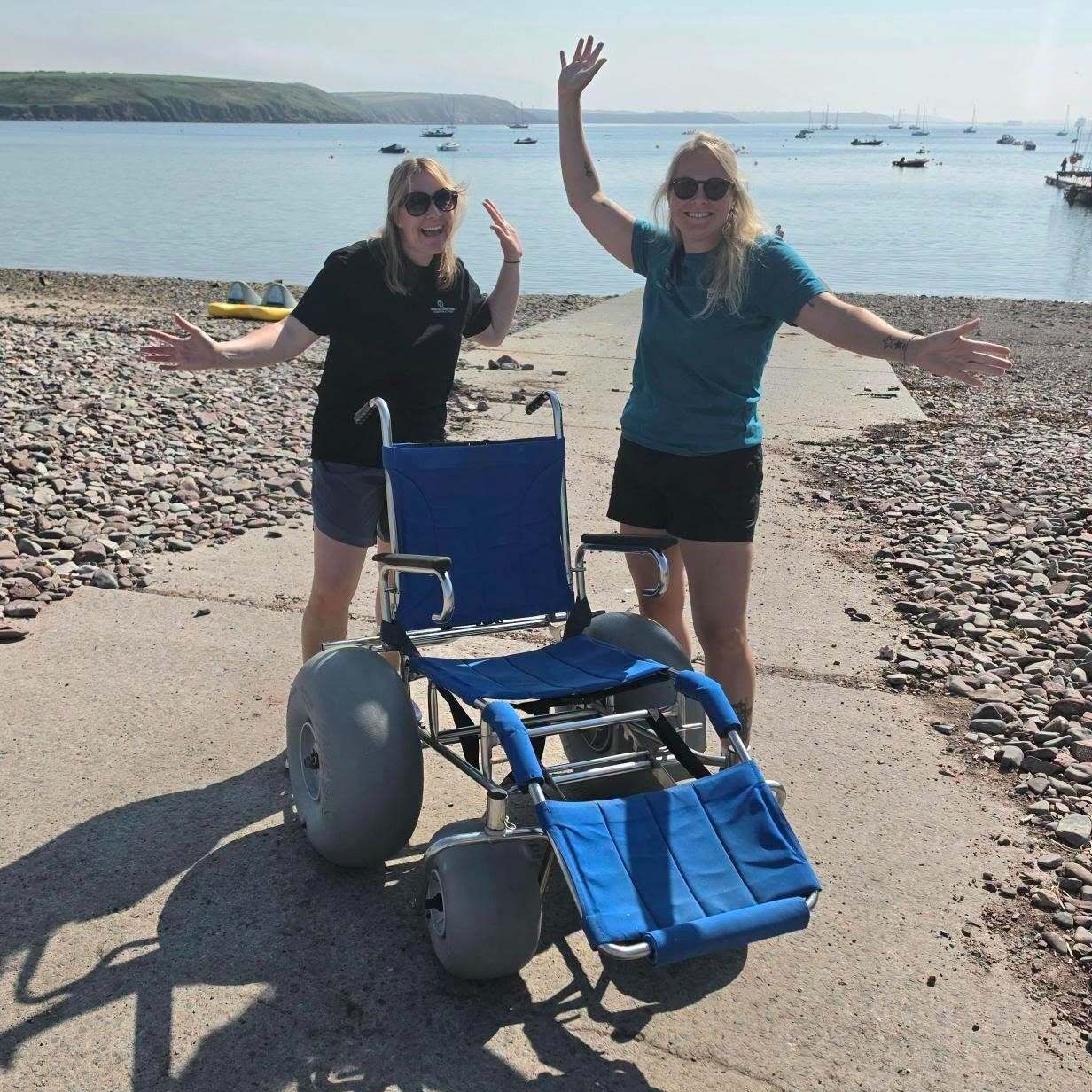 Beach Wheelchair Image