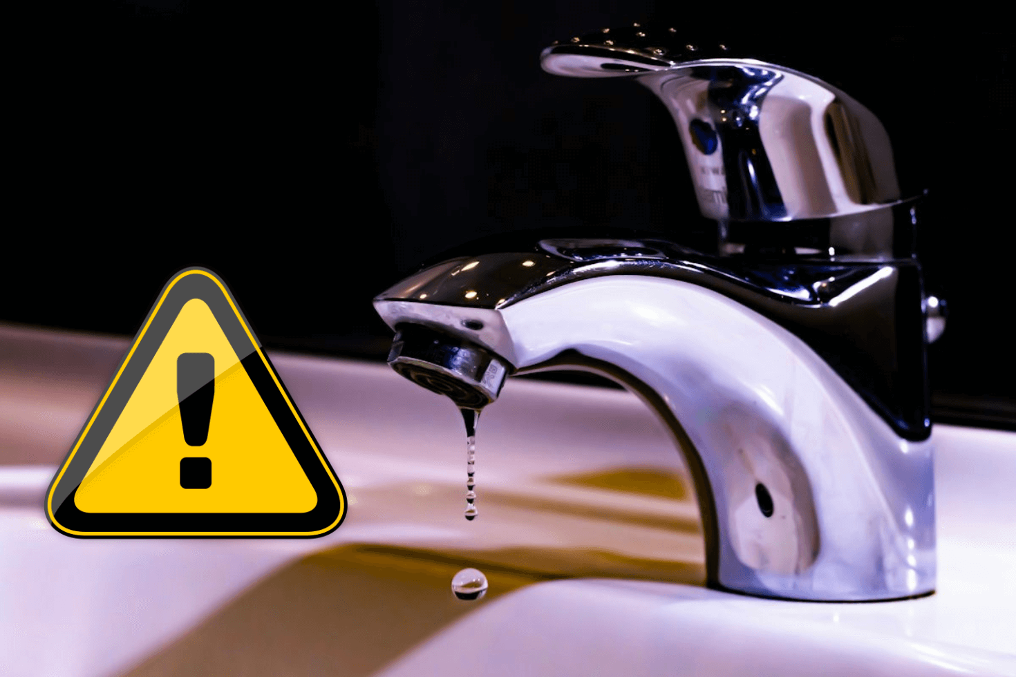 Burst water-main causes school closure in Saundersfoot