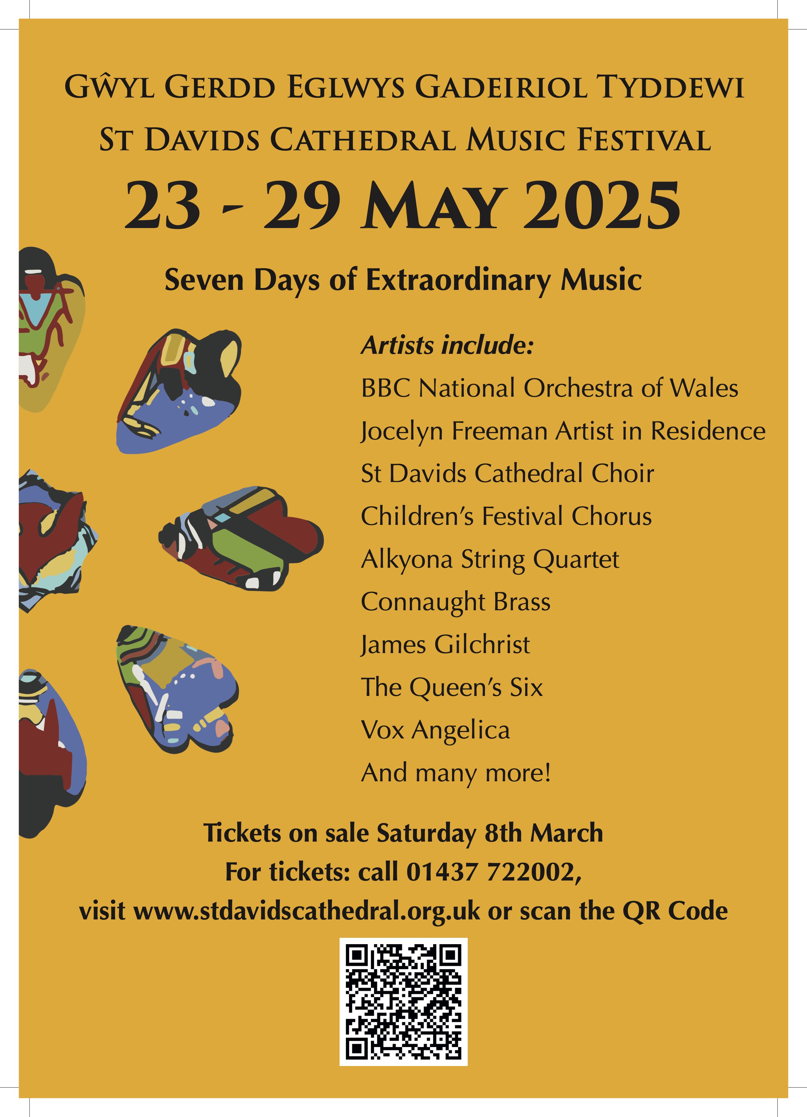 St David's Cathedral Music Festival, Seven day of extraordinary music, 23rd - 29th May