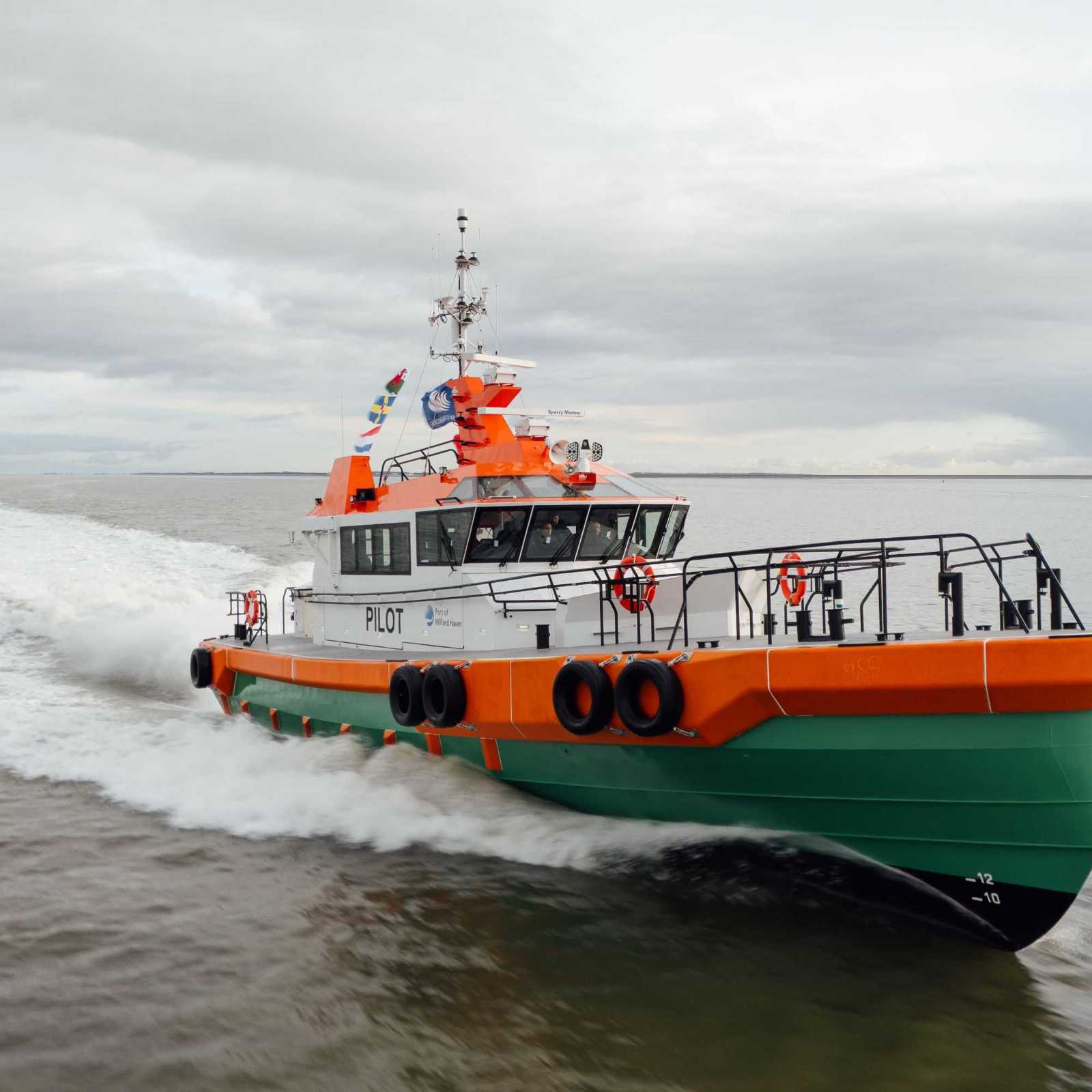 The Port Of Milford Haven’S New Pilot Vessel Has World Class Capabilities.