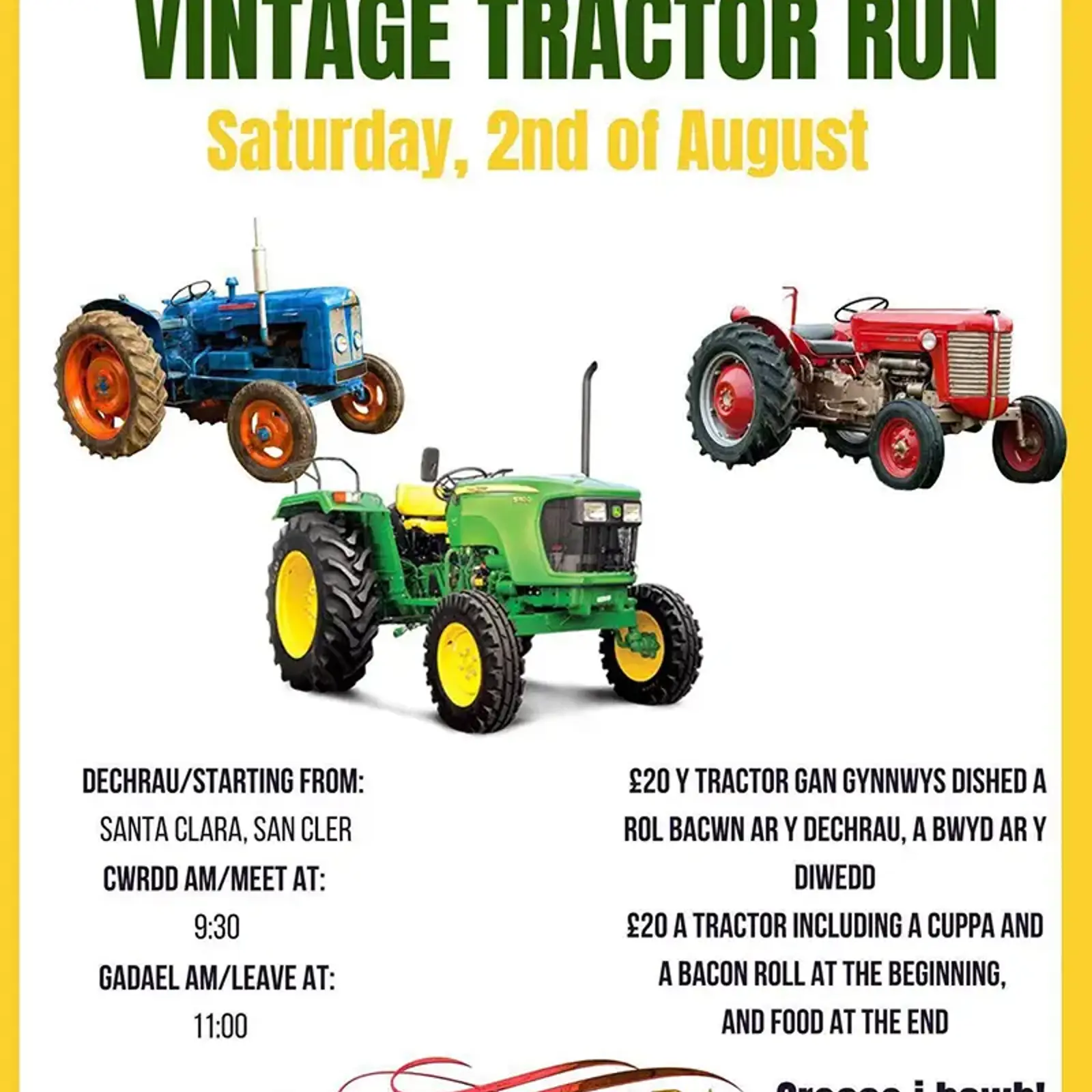 Santa Clara Tractor Run
