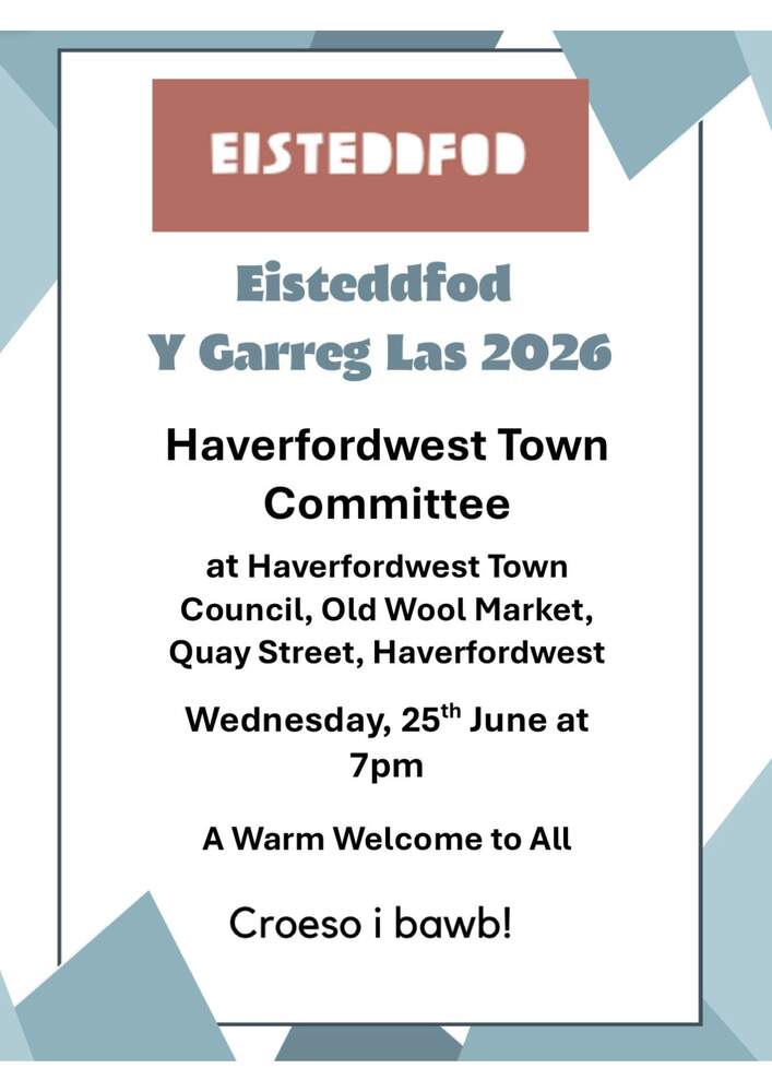 Eisteddfod Poster English J.Peg