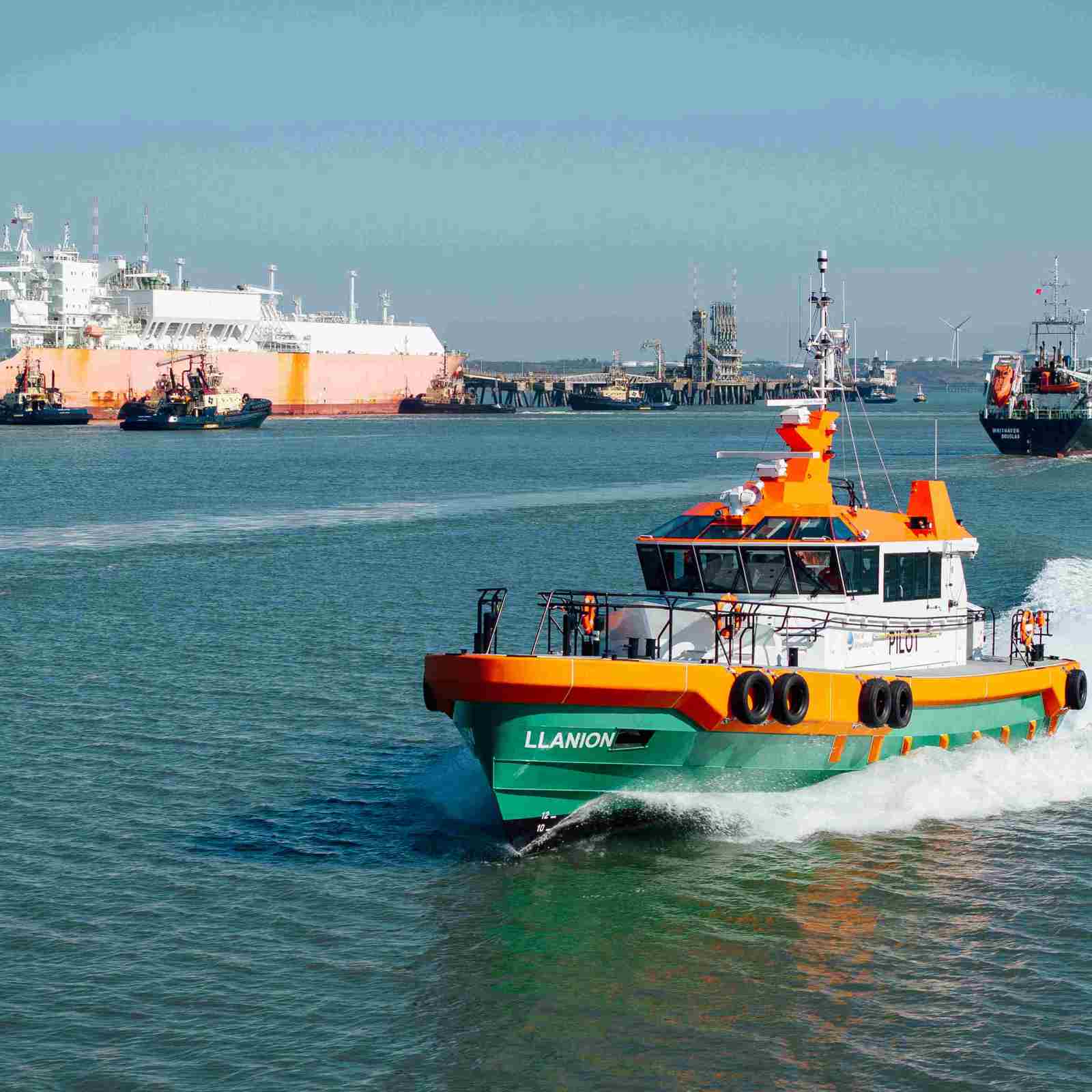 The Ports New Pilot Boat Llanion Has Been A Key Port Investment During 2025