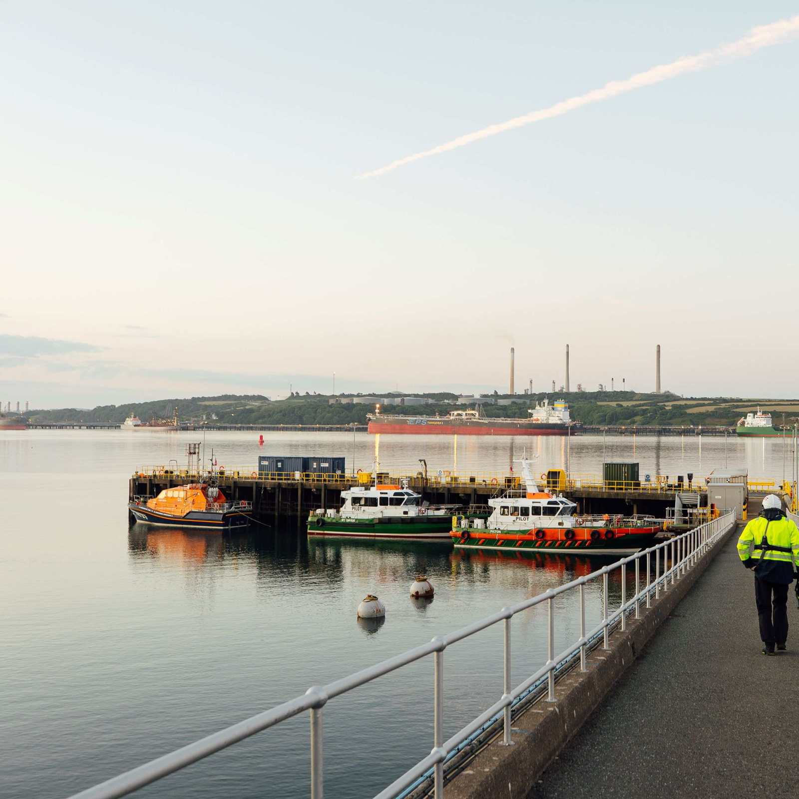 The Port Of Milford Haven’S Jetty Is Undergoing Major Upgrades