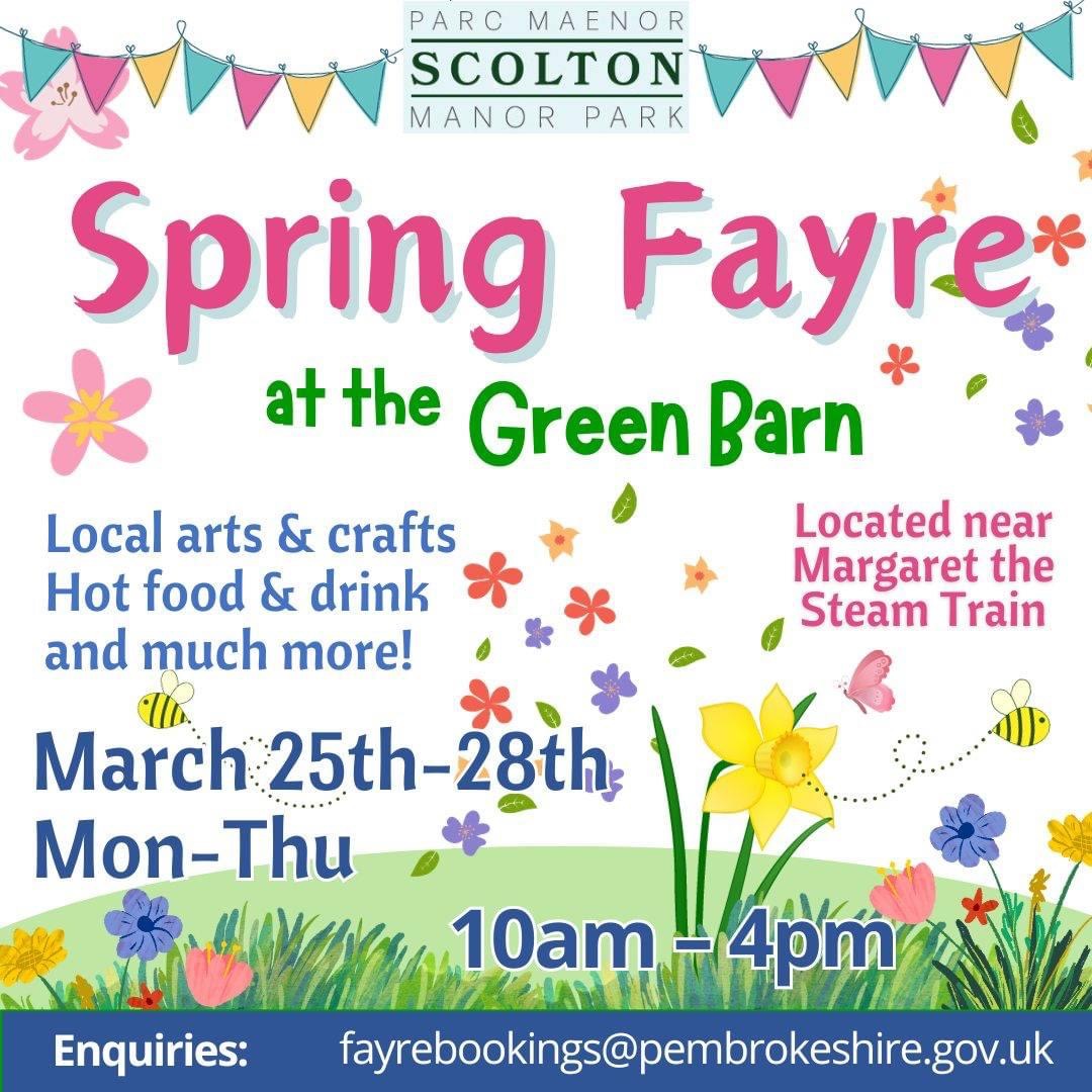 Spring Fayre, Scolton Manor