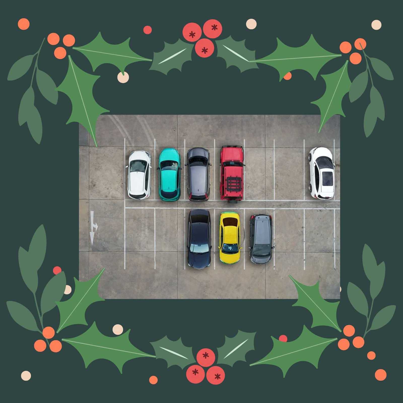 Christmas Parking Parcio Nadolig