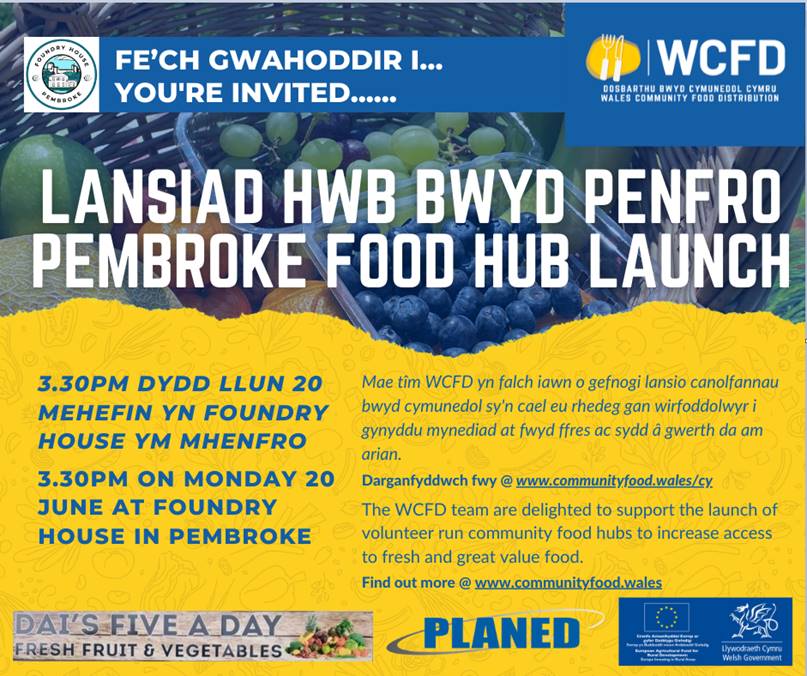 Wales Community Food Distribution launch its first food hub