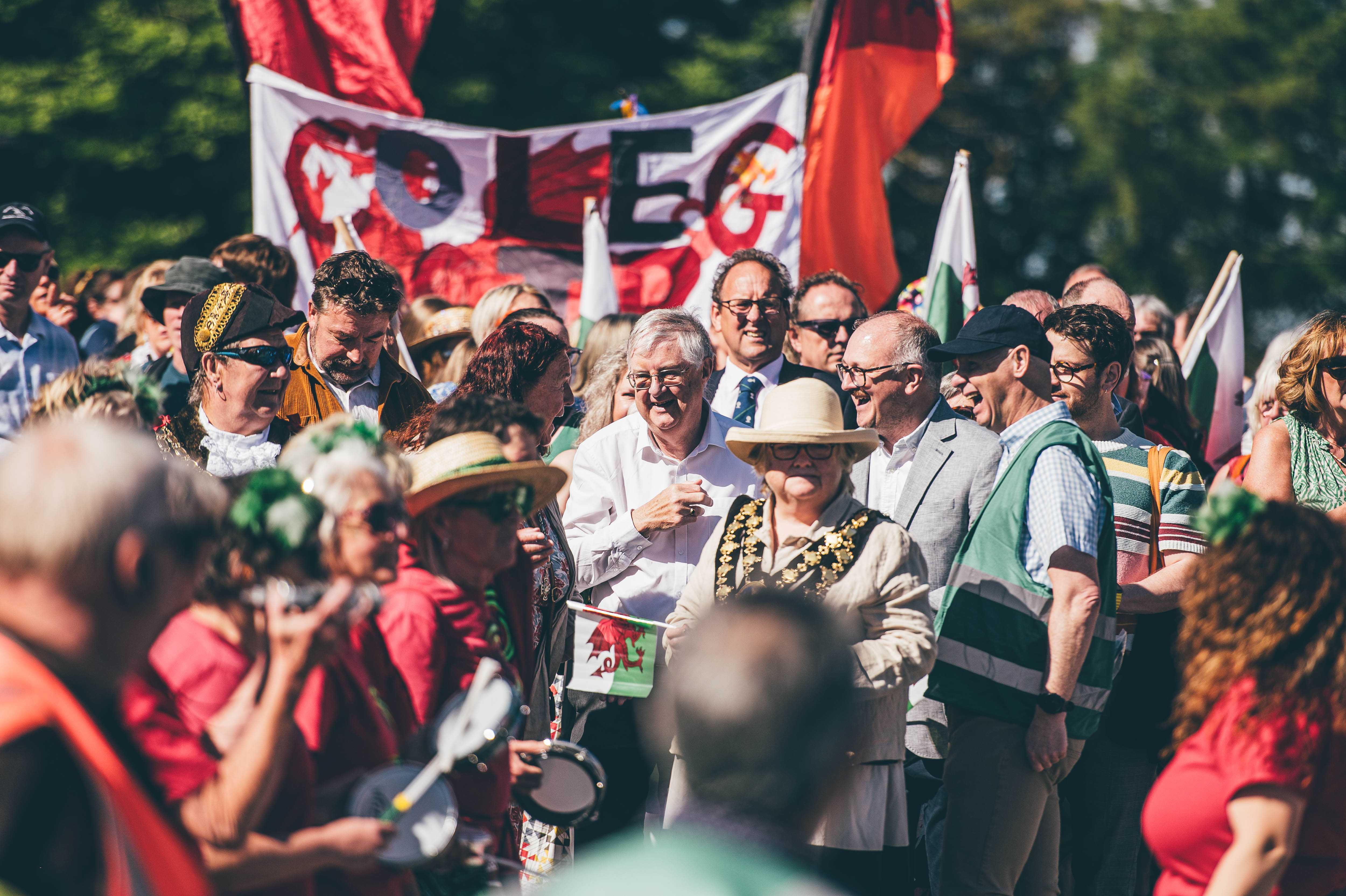 Over a thousand people celebrate the 2026 Eisteddfod over the weekend