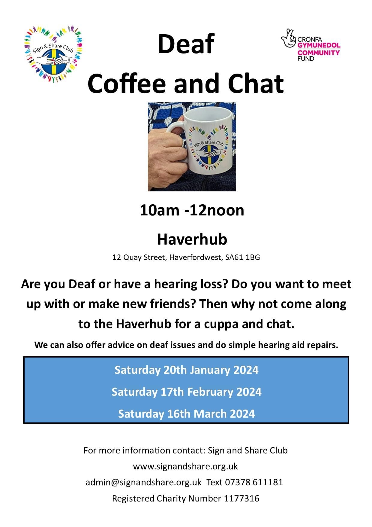 Deaf and Coffee Chat, HaverHub