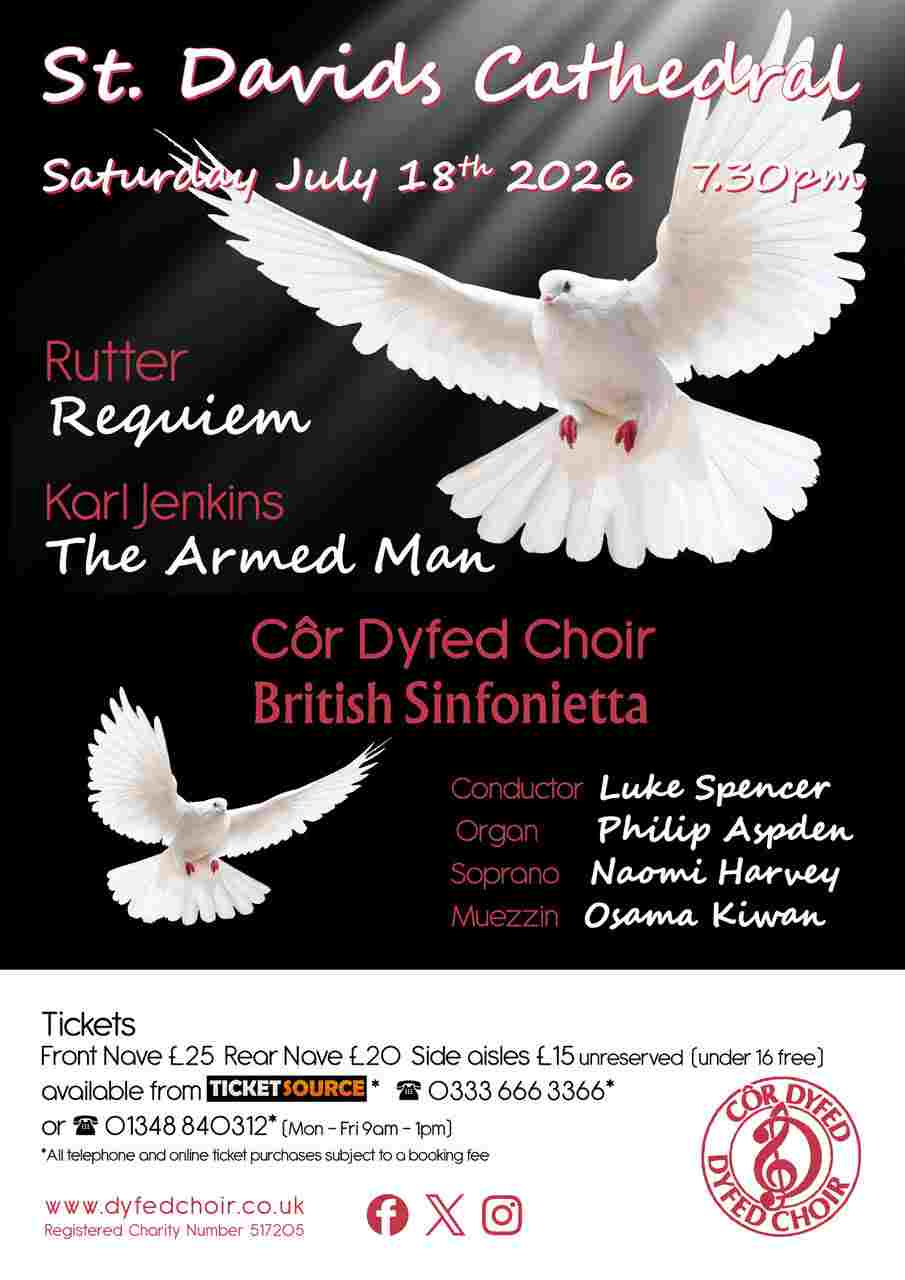 Armed Man Concert Flyer