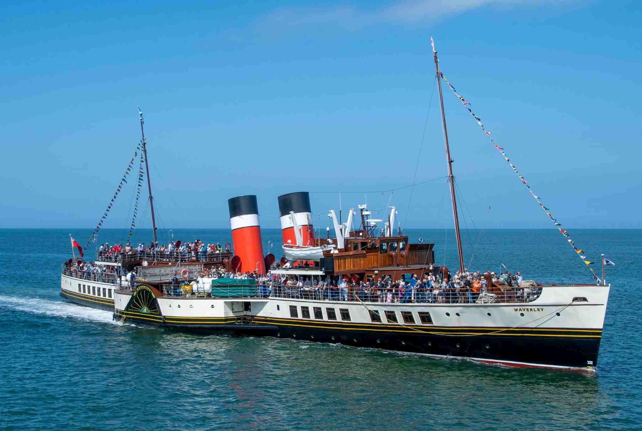Waverley The World's Last Seagoing Paddle Steamer