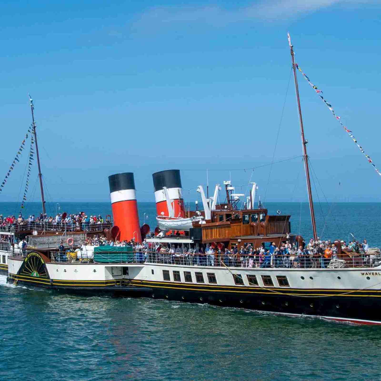 Waverley The World's Last Seagoing Paddle Steamer