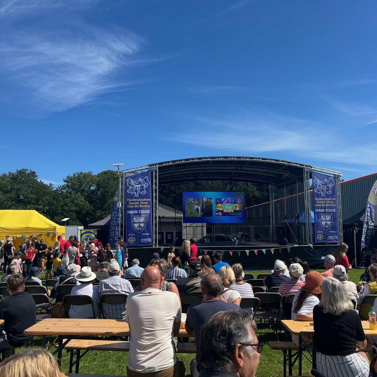 Pure West Radio Entertainment Area At The County Show