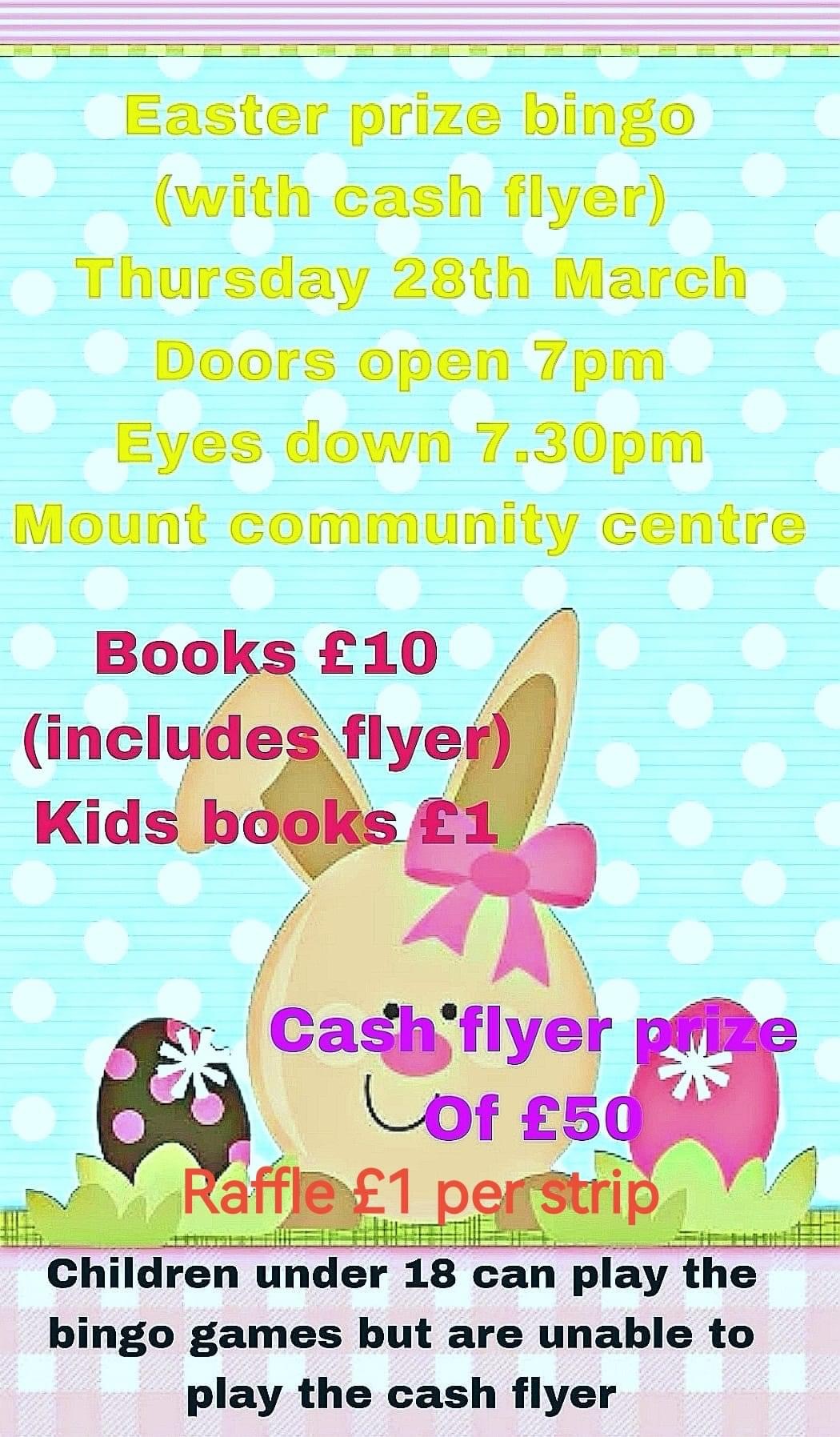 Easter Prize Bingo, Milford Haven