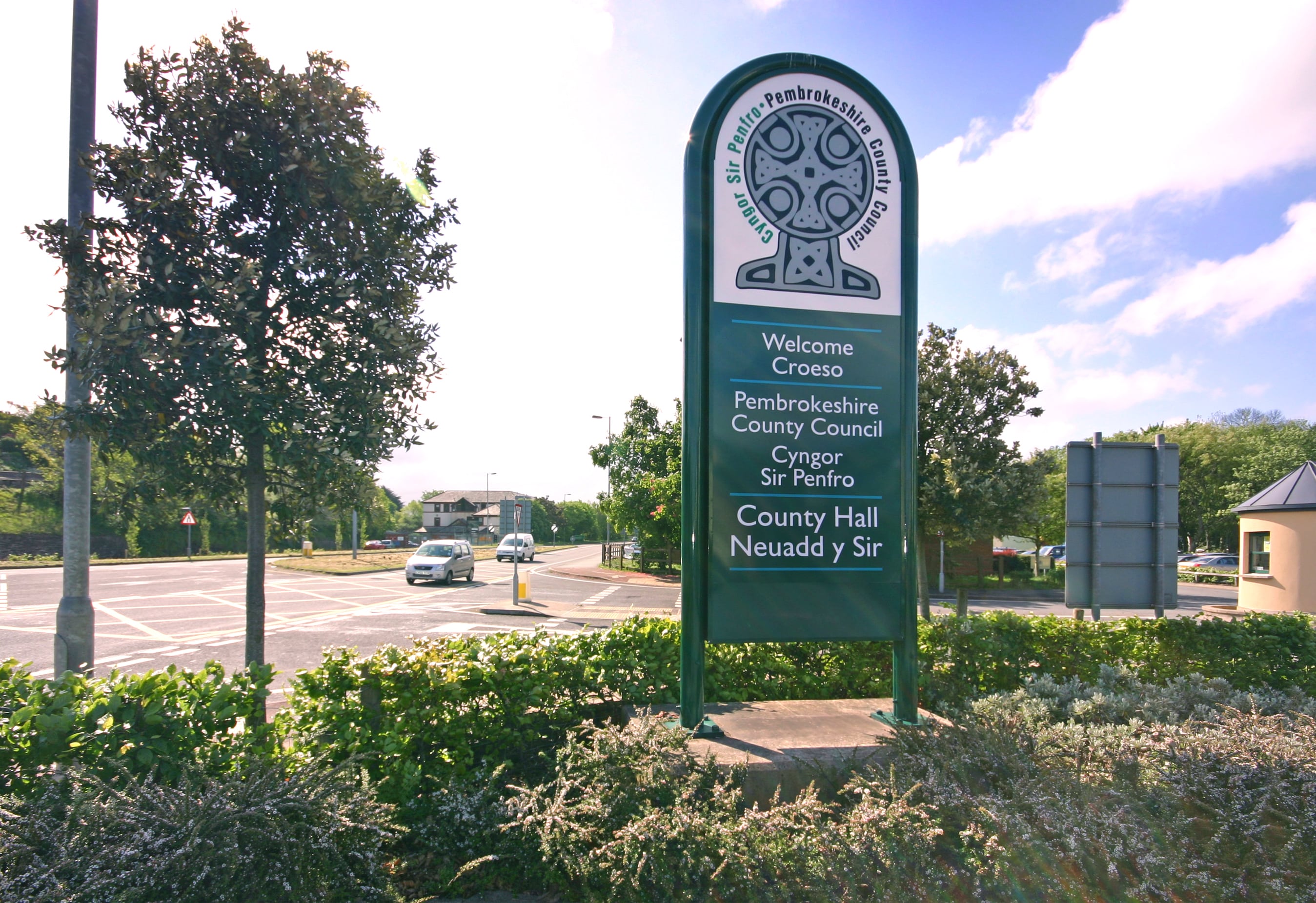 Council Sign Looking Towards MH (3)