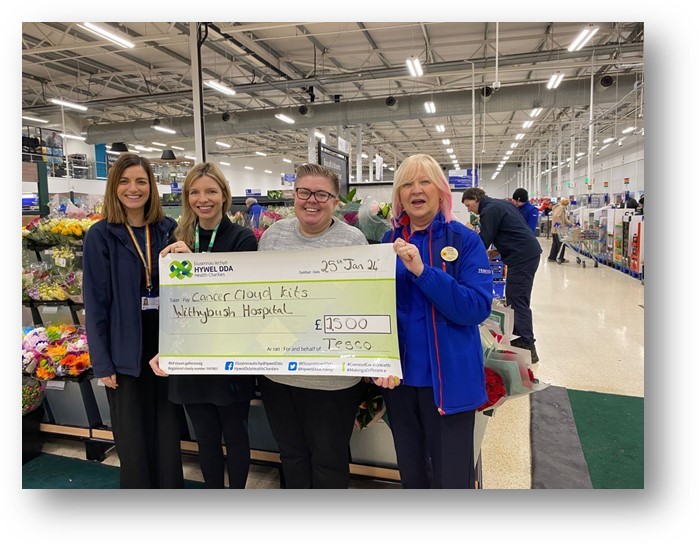 Tesco grant helps fund cancer resources