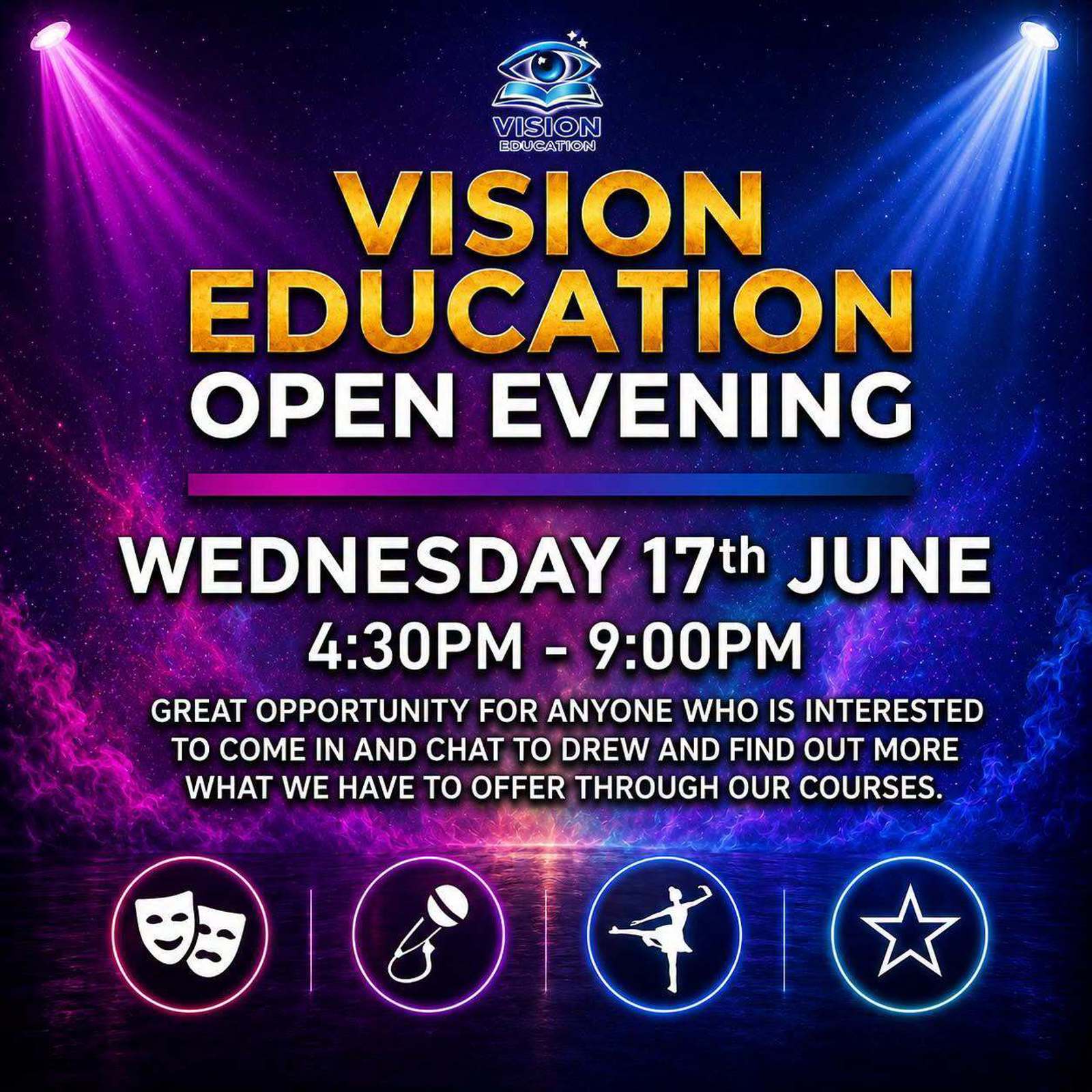 Vision Education Open Evening Image