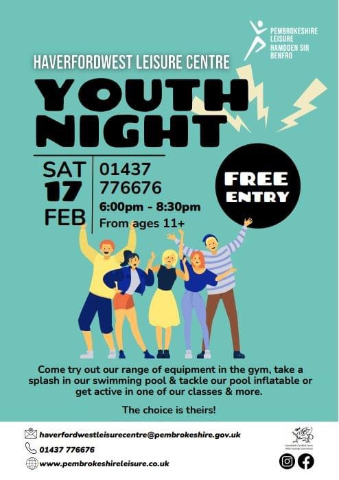 Youth Night, Haverfordwest