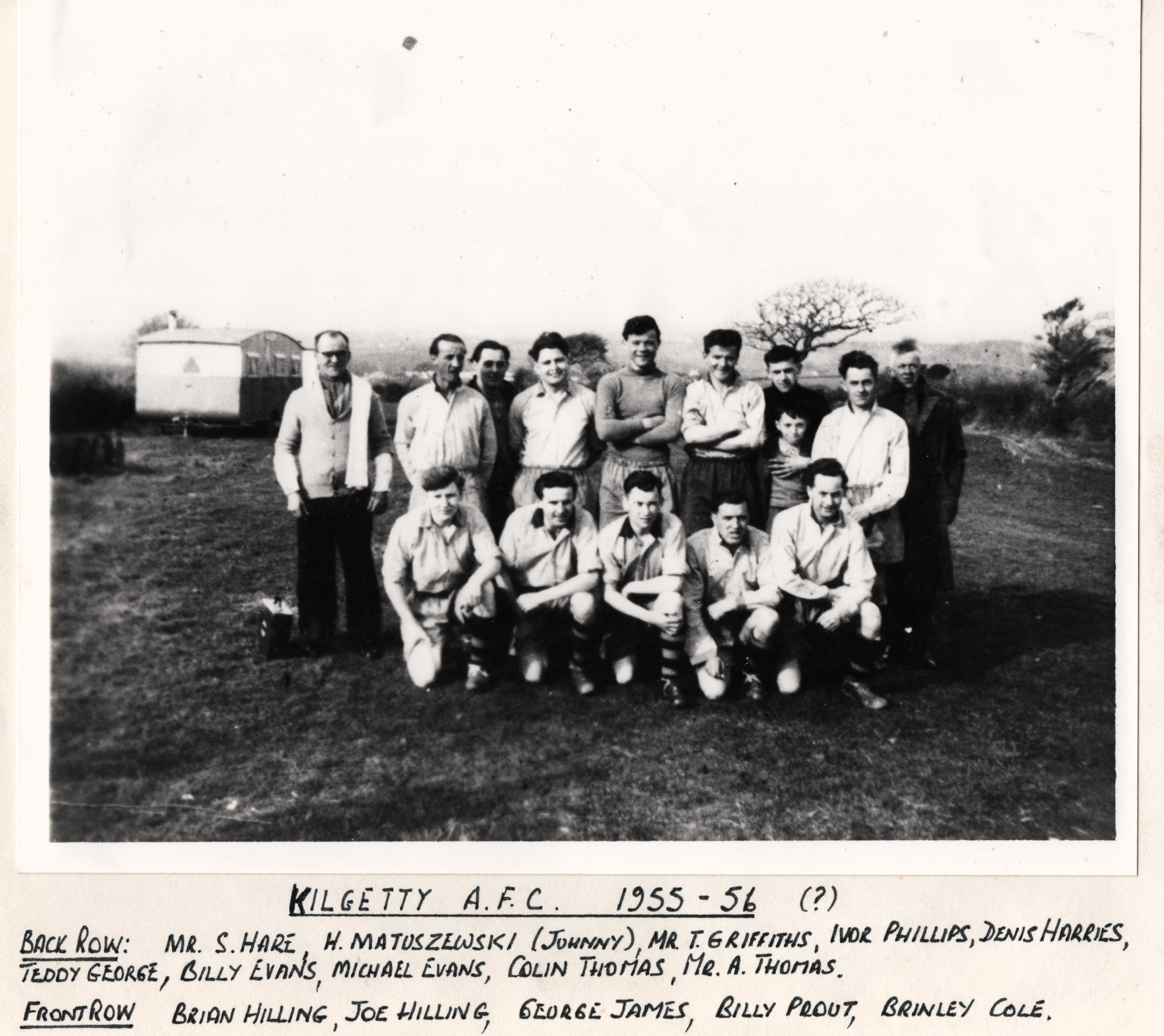 Kilgetty AFC Celebrate Centenary By Sharron Hardwick